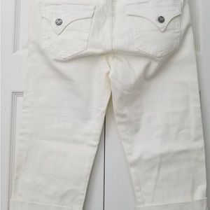 Kut from the Kloth Bardot Skinny Boyfriend Jeans White Size 18W